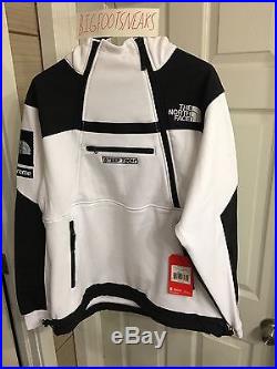 Supreme North Face Steep Tech Hooded Sweatshirt White XL XLarge 2016