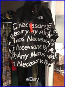 supreme x tnf by any means necessary