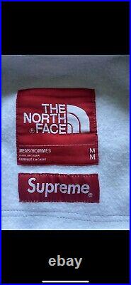 100% Authentic SS16 Supreme x The North Face Steep Tech White Hoodie Size M