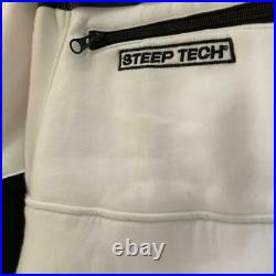 100% Authentic SS16 Supreme x The North Face Steep Tech White Hoodie Size S
