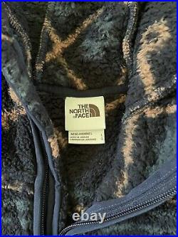 $159 The North Face Printed Campshire Pullover Hoodie Fleece Men's Large 1/2 Zip
