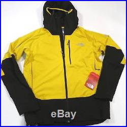 $200 Men's The North Face Summit L4 Windstopper Hoodie Medium Yellow NWT