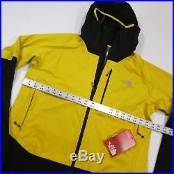 $200 Men's The North Face Summit L4 Windstopper Hoodie Medium Yellow NWT