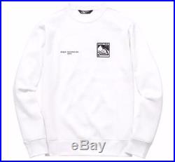 2016 SUPREME X TNF North Face Crewneck White Sweatshirt Long RARE XL XLarge NEW