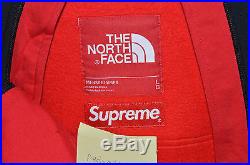 2016 The North Face Supreme Steep Tech Hooded Sweatshirt Hoodie Red Large