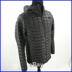 $220 NEW The North Face ThermoBall Hoodie Insulated Jacket Mens Large Black NWOT