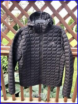 $220 The North Face Men's Thermoball Eco Hoodie Jacket, Size L, Black Matte, EUC