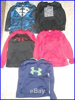 (23)huge Under Armour Nike Therma Fit The North Face Hoodie Lot Youth Sizes