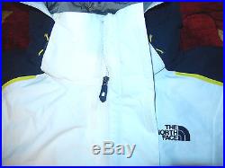 $249 The North Face Men White Cornice-Ridge Jacket Hoodie Size XL Authentic Coat