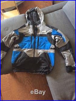 Authentic The North Face Steep Tech Jacket/Hoodie Drummer Blue Medium, New