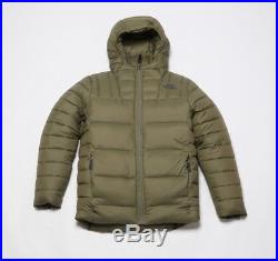 BOYS' THE NORTH FACE DOUBLE DOWN HOODIE NF0A34RZ7D6 OLIVE GREEN (msrp $190)