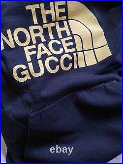 Brand New Gucci X The North Face Sweatshirt Hoodie Black L Size Tnf