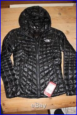 Brand New withtags Women's North Face XS Black Thermoball Hoodie Jacket