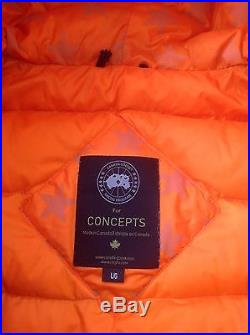 Canada Goose x Concepts Lodge Hoodie MA 1 NORTH FACE 2014 Limited Edition