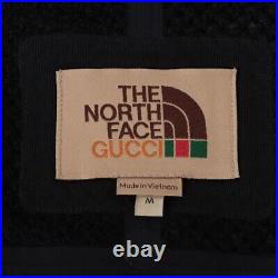 GUCCI North Face Polyester Hoodie M Men'S Black 663909