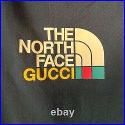 GUCCI x THE NORTH FACE Fleece Pullover Black Polyester Size XS Men's