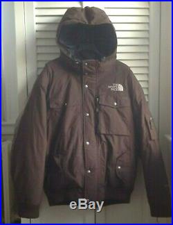 Gorgeous! Nwot North Face Mens Large Brown Hyvent Goose Down Winter Coat Jacket