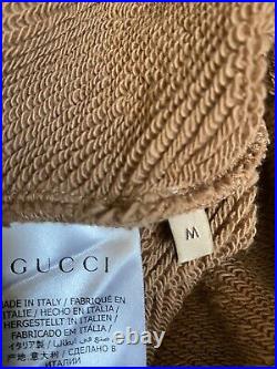 Gucci x The North Face Brown Hoodie (size M) SS21 100% Authentic