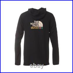Gucci x The North Face Polyester Hoodie M Men's Black 663909