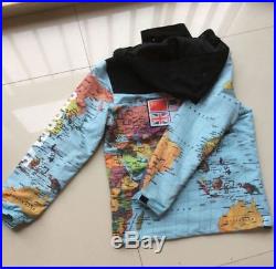 Hoodie Supreme X north face map jacket Atlas Expedition tnf northface limited