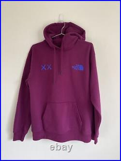 Kaws x The North Face Hoodie Black Small Brand New Streetwear Purple