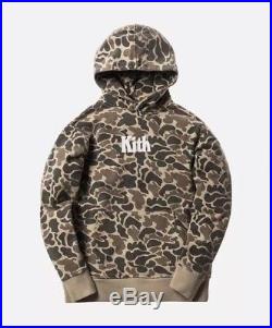 Kith x Timberland Williams Hoodie, Duck Camo, XL Supreme North Face
