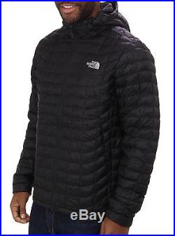 Men's North Face Black Lighweight PrimaLoft Thermoball Hoodie Jacket New $220