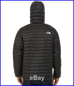 Men's North Face Black Tonnerro 700 Down Hoodie Jacket New $220