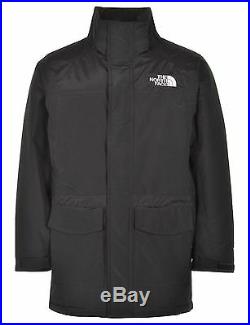 Men's The North Face Carnic Jacket Black Insulated Hoodie Parka Coat Size 2xl
