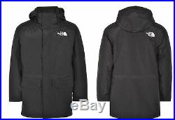 Men's The North Face Carnic Jacket Black Insulated Hoodie Parka Coat Size 2xl