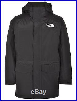 Men's The North Face Carnic Jacket Black Insulated Hoodie Parka Coat Size Xs