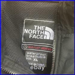 Men's The North Face TNF Summit Series Gore Tex Black Parka Jacket Size XL