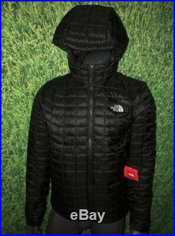 Men's The North Face Thermoball Hoodie Full Zip Water Resistant Tnf Black $220