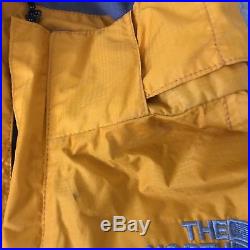 Mens Gore-Tex The North Face XCR Summit Series Dark Yellow Jacket Hoodie Size XL