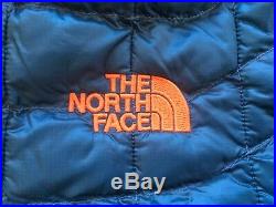 Mens North Face Thermoball Hoodie Jacket Conquer Blue Size L Nwot Guaranteed