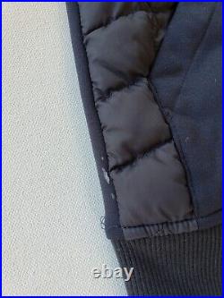 Mens North Face USA Climbing Quilted Hoodie Full Zip Vest Size Small Rare