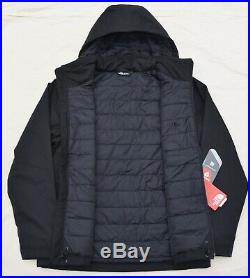 Mens THE NORTH FACE Hooded Jacket Apex Elevation Black TNF New 2XL XXL hiking