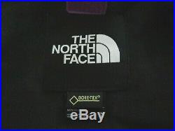 Mens TNF The North Face 1990 Mountain Gore Tex Hooded Ski Climbing Jacket Purple