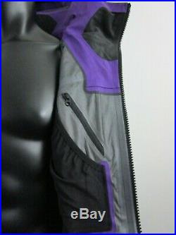 Mens TNF The North Face Fuse Brigandine Gore Tex Waterproof Ski Jacket Purple
