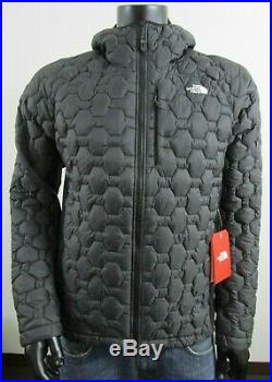 Mens TNF The North Face Impendor Thermoball Hybrid Hoodie Insulated Jacket Black