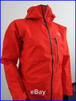 Mens TNF The North Face Proprius L5 Gore Tex Active Shell Climbing Jacket Red