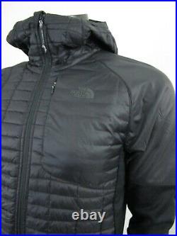 Mens TNF The North Face Thermoball Flash Eco Hoodie Insulated Puffer Jacket Blac