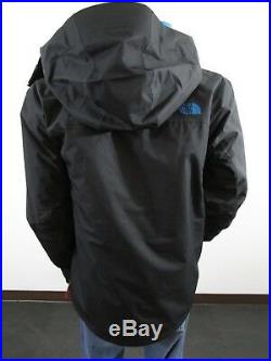 Mens TNF The North Face Thermoball Triclimate Hooded Waterproof Jacket Black