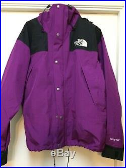 Mens The North Face 1990 Mountain Gore Tex Hooded Jacket Phlox Purple (L)