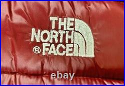 Mens The North Face 800-Down Insulated Hoodie Puffer Jacket Slim Fit