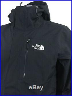 Mens The North Face Cinder 2 Tri 3 in 1 Hooded Waterproof Jacket Black / White