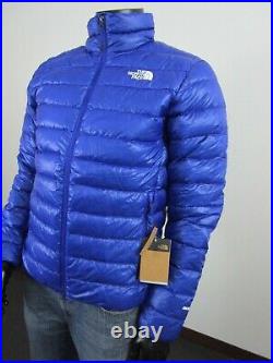 Mens The North Face Sierra Peak 800-Down Insulated Hoodie Puffer Jacket Blue