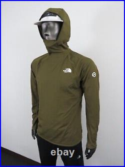 Mens The North Face Summit Futurefleece LT Sweater Pullover Hoodie Jacket Olive