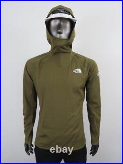Mens The North Face Summit Futurefleece LT Sweater Pullover Hoodie Jacket Olive