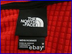 Mens The North Face Summit L2 Powergrid LT (Proprius) Fleece Hoodie Jacket Red